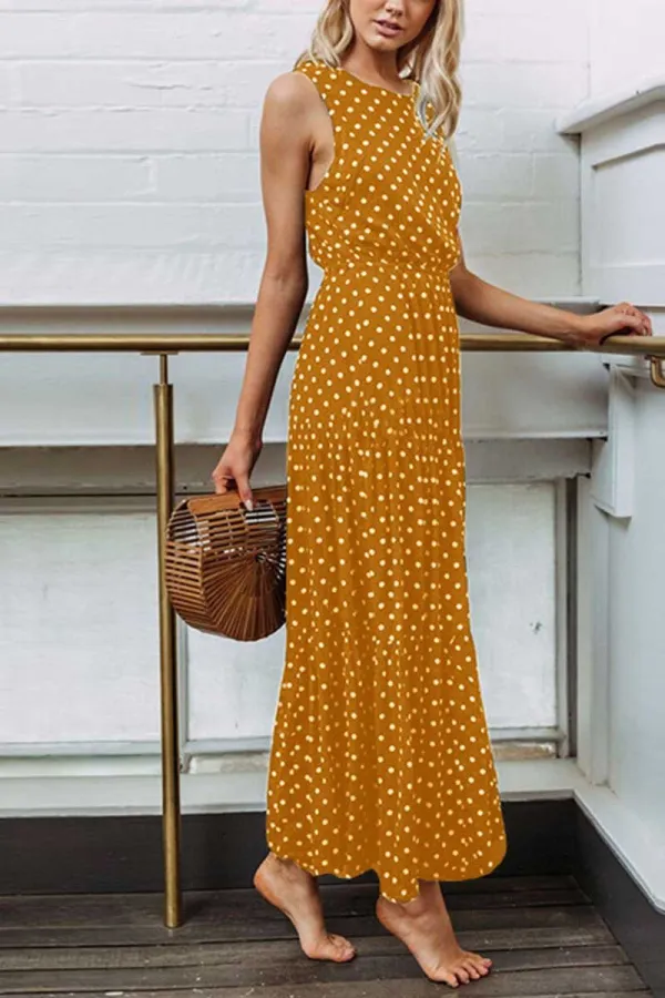 Florcoo Polka Dot Sexy Dress(3 colors)