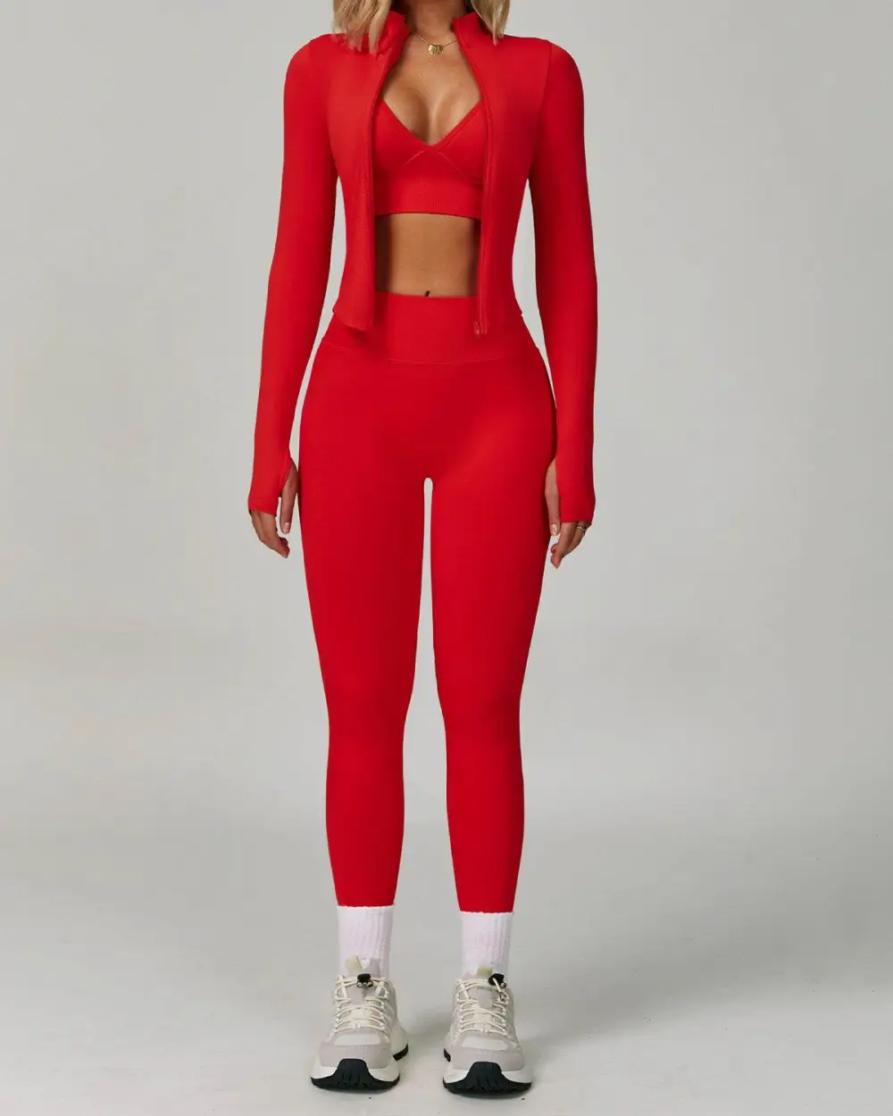 Women's Sporty Three-Piece Set