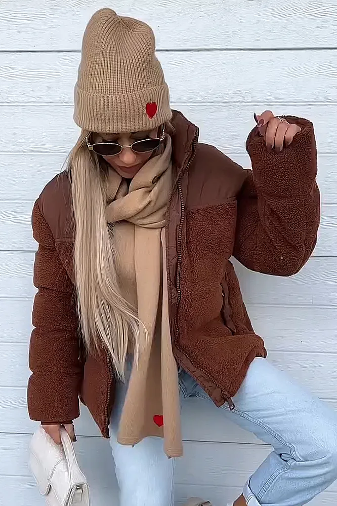 Women's casual down jacket