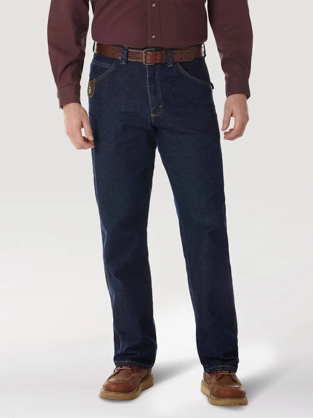 WRANGLER RIGGS WORKWEAR CONTRACTOR JEAN IN ANTIQUE INDIGO