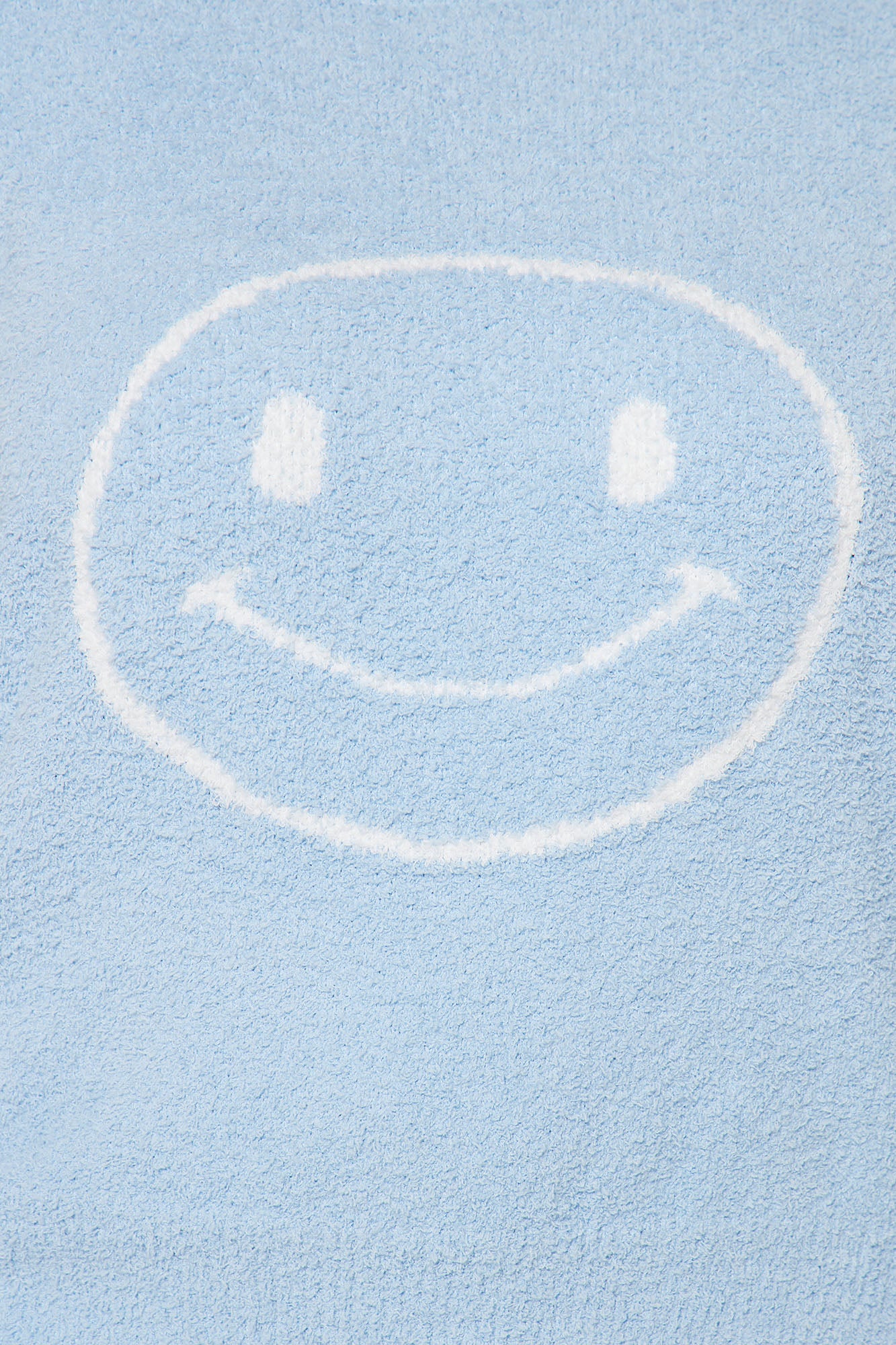 Happy Feelings Cozy Short Set - Light Blue