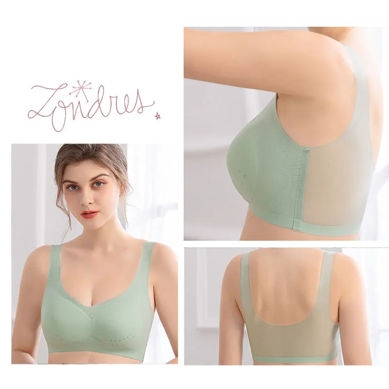 Plus Size Ultra-thin Ice Silk Bra(New Arrival)