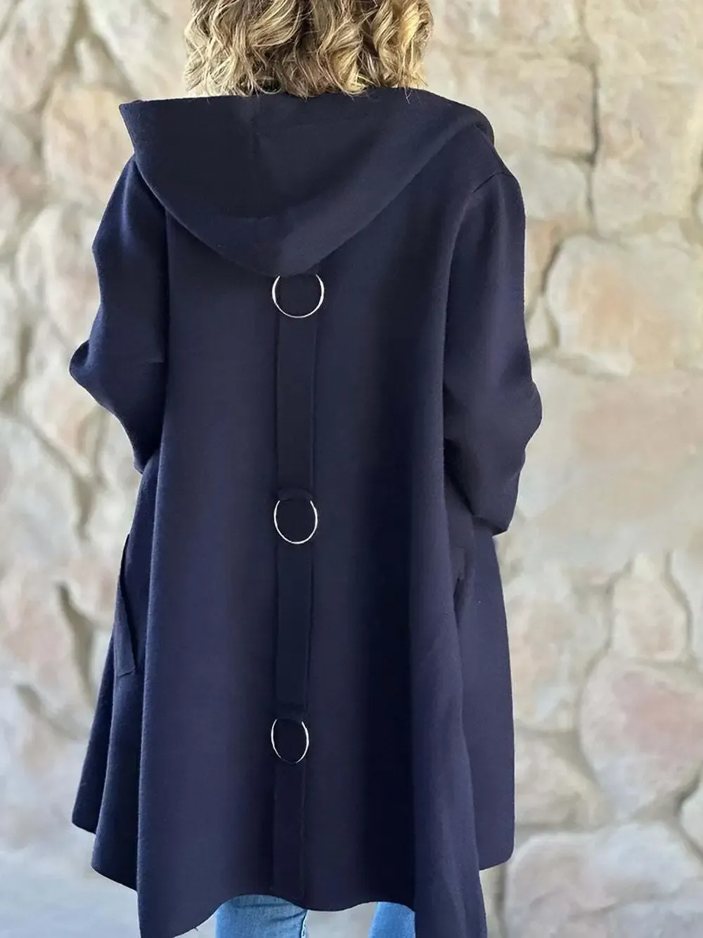 Shadow Ring Hooded Coat