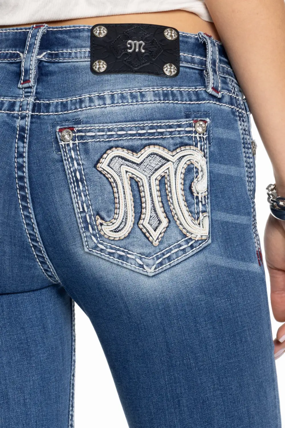 Maven Logo Bootcut Jeans