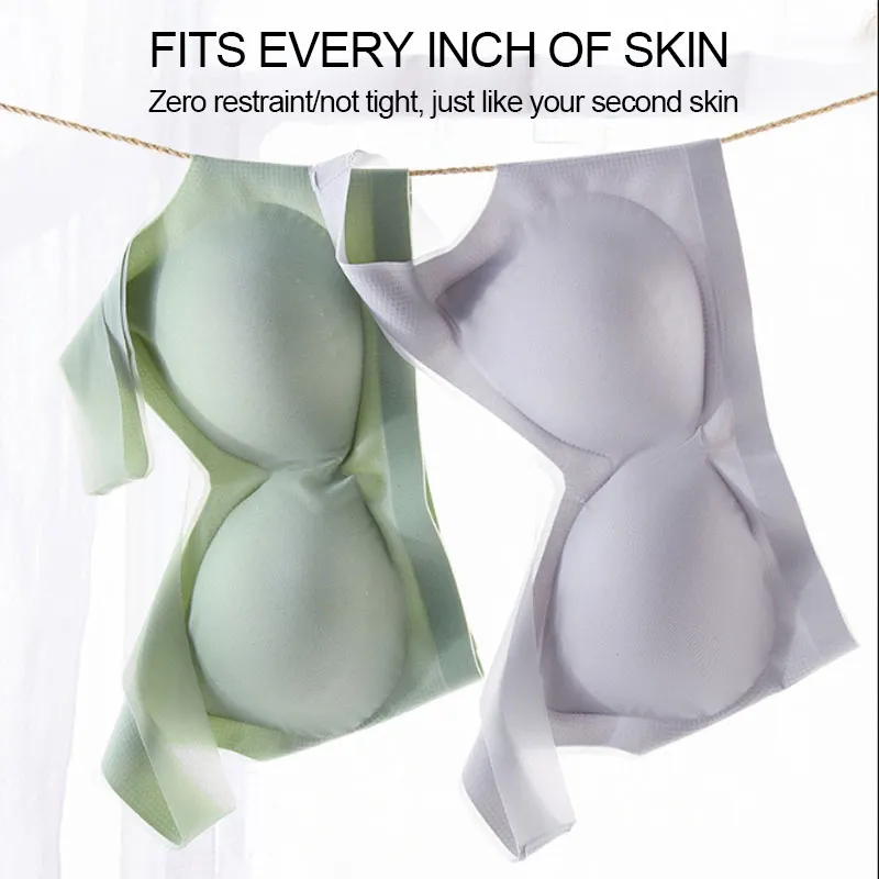 Plus Size Ultra-thin Ice Silk Bra(New Arrival)