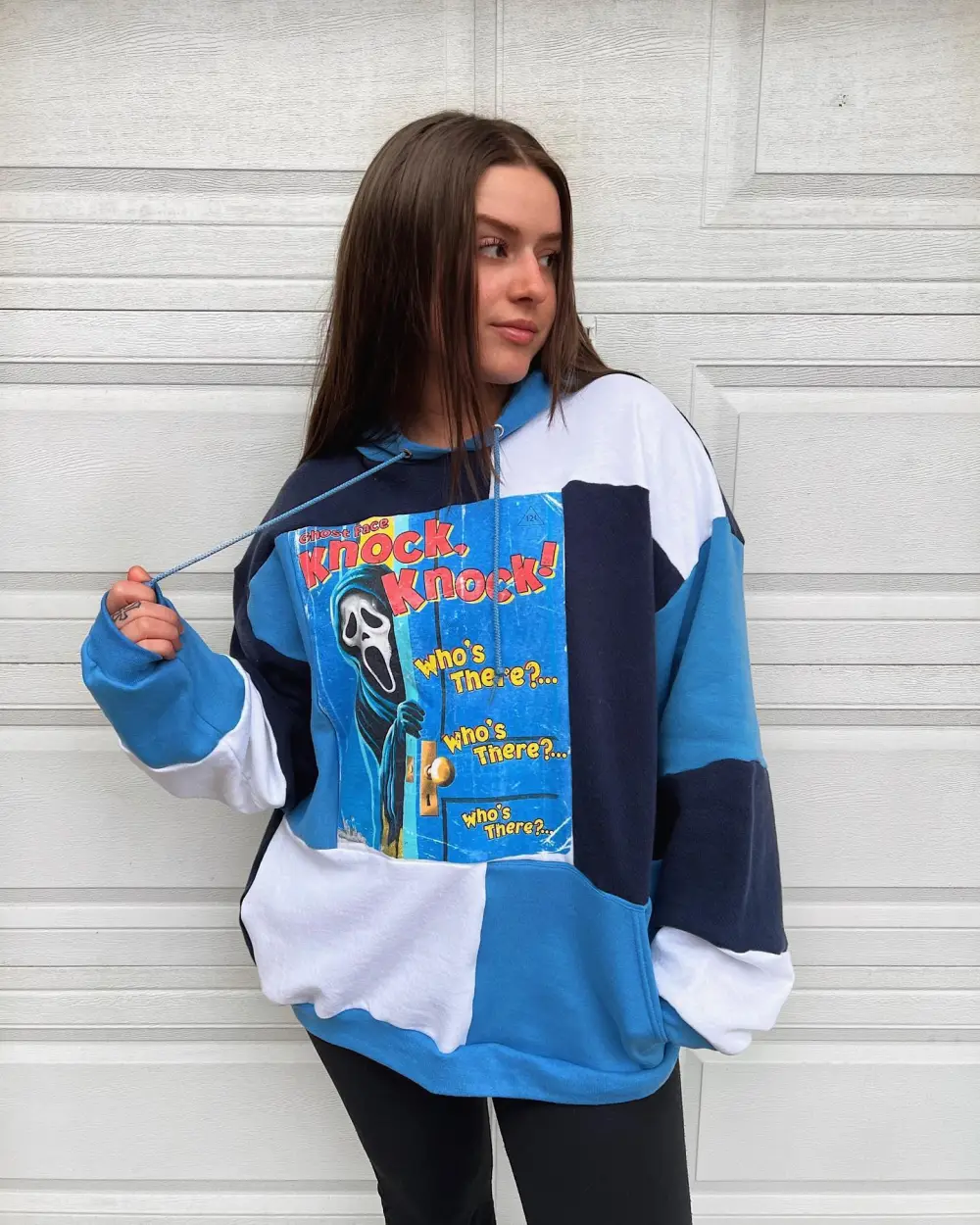 Blue hoodie sweatshirts how perfect and cozy piece for your Halloween day