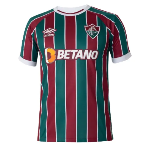Camisa Fluminense Home 23/24 - Vinho e Verde