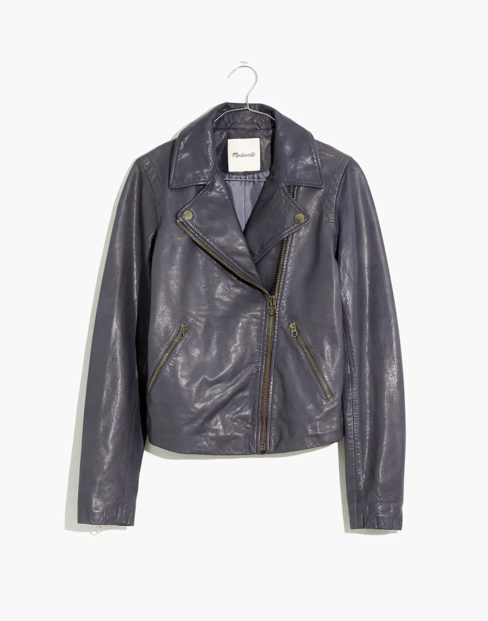 Washed Leather Motorcycle Jacket