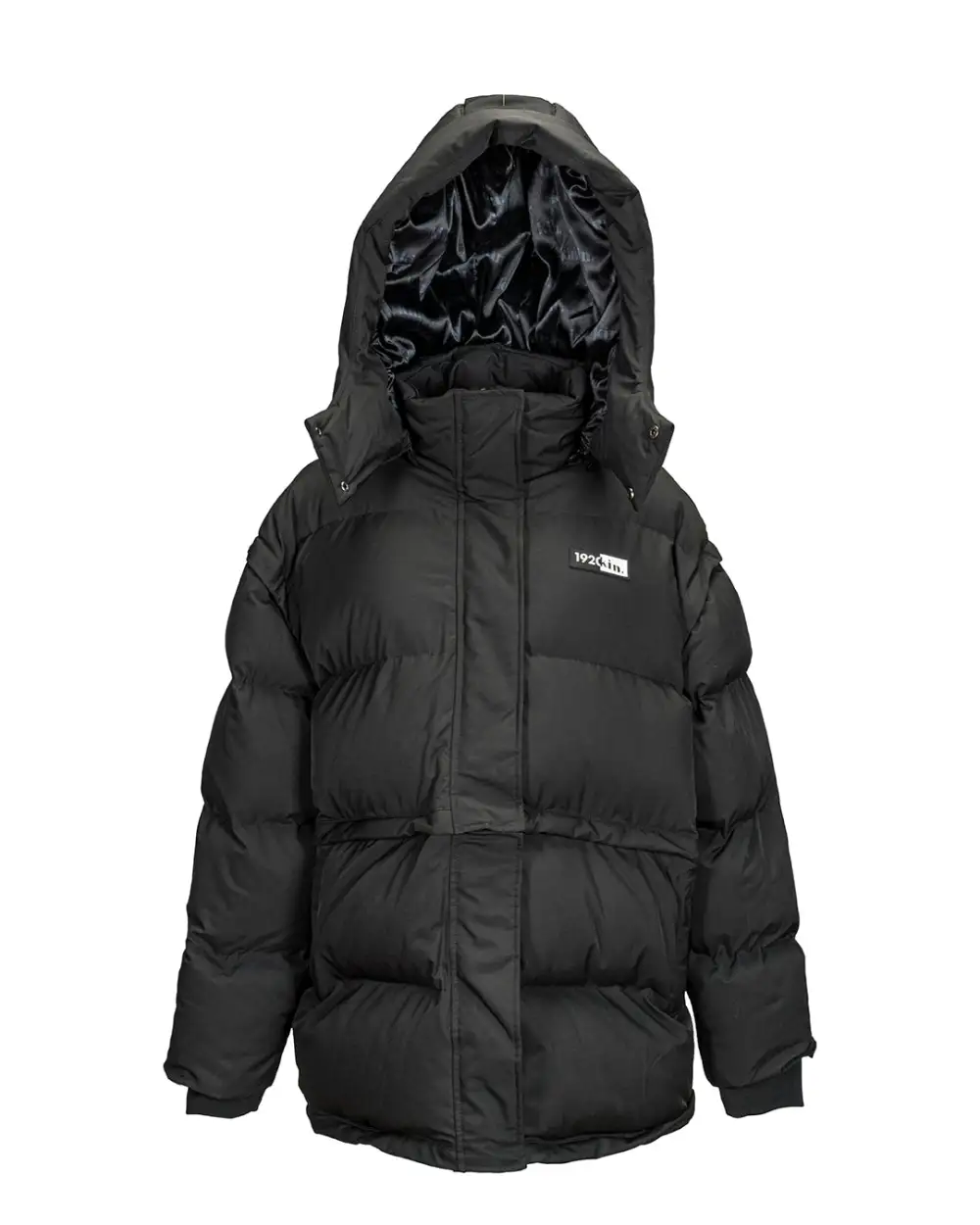 Black Pepper Mid Utility Puffer