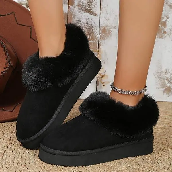Women's Slip-On Casual Snow Boots 26791733C