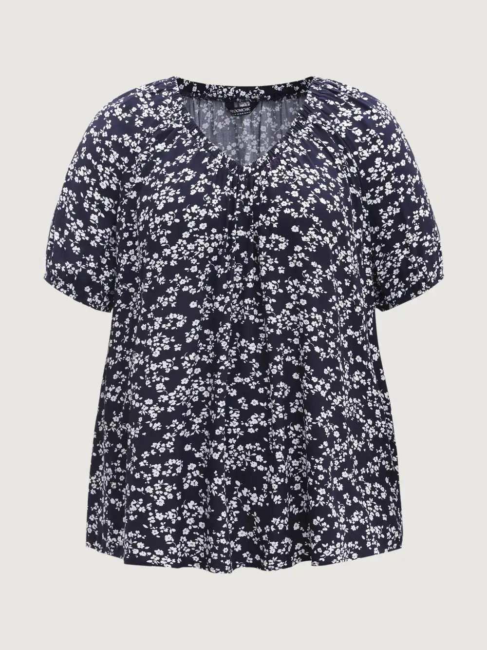 Supersoft Ditsy Floral Print Blouse