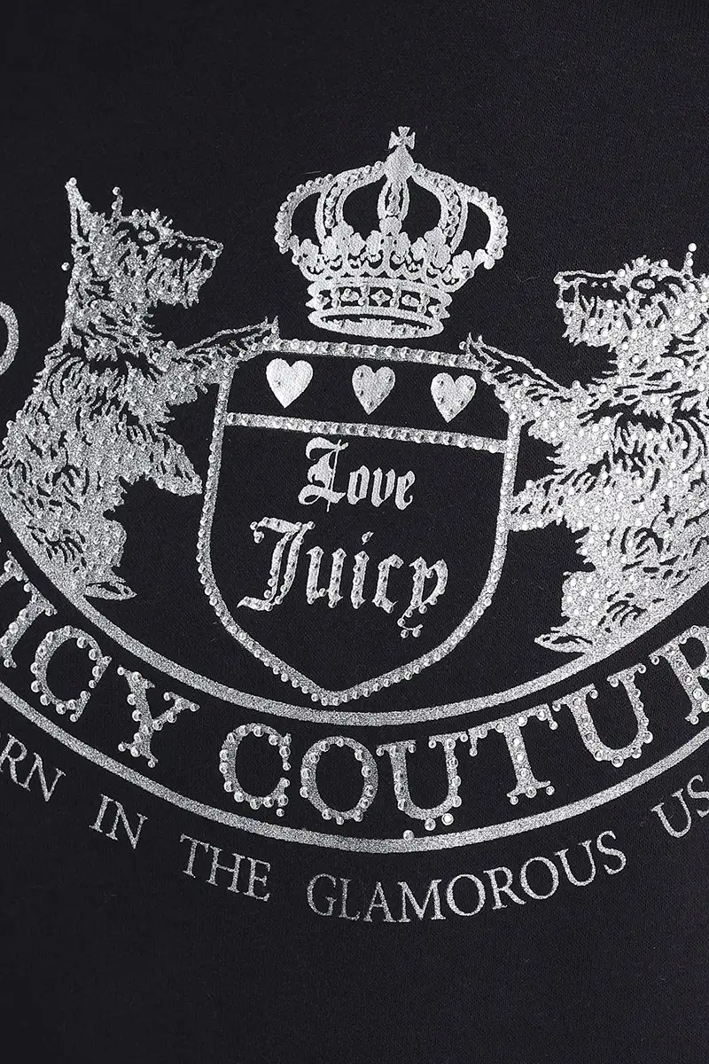 Oversized Fleece Scottie Dog Hoodie