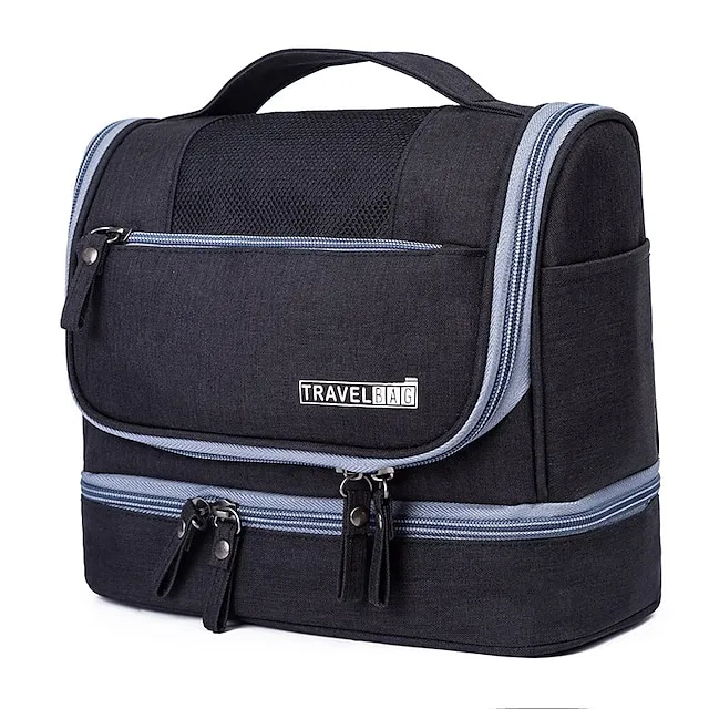 Makeup Bag Women Bags Men Large Waterproof Nylon Travel Cosmetic Bag Organizer Case Necessary Dry And Wet Separation Bag Wash