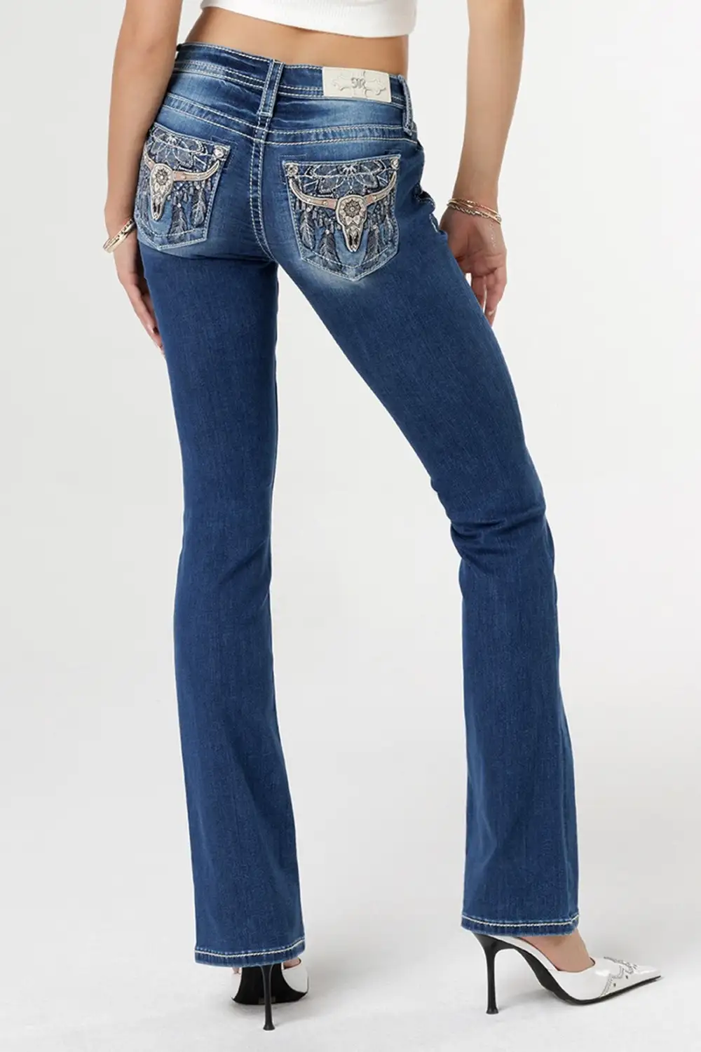 Dreamin' Longhorn Bootcut Jeans