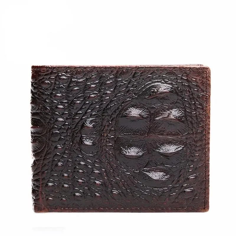 Outwear Crocodile Leather Wallet