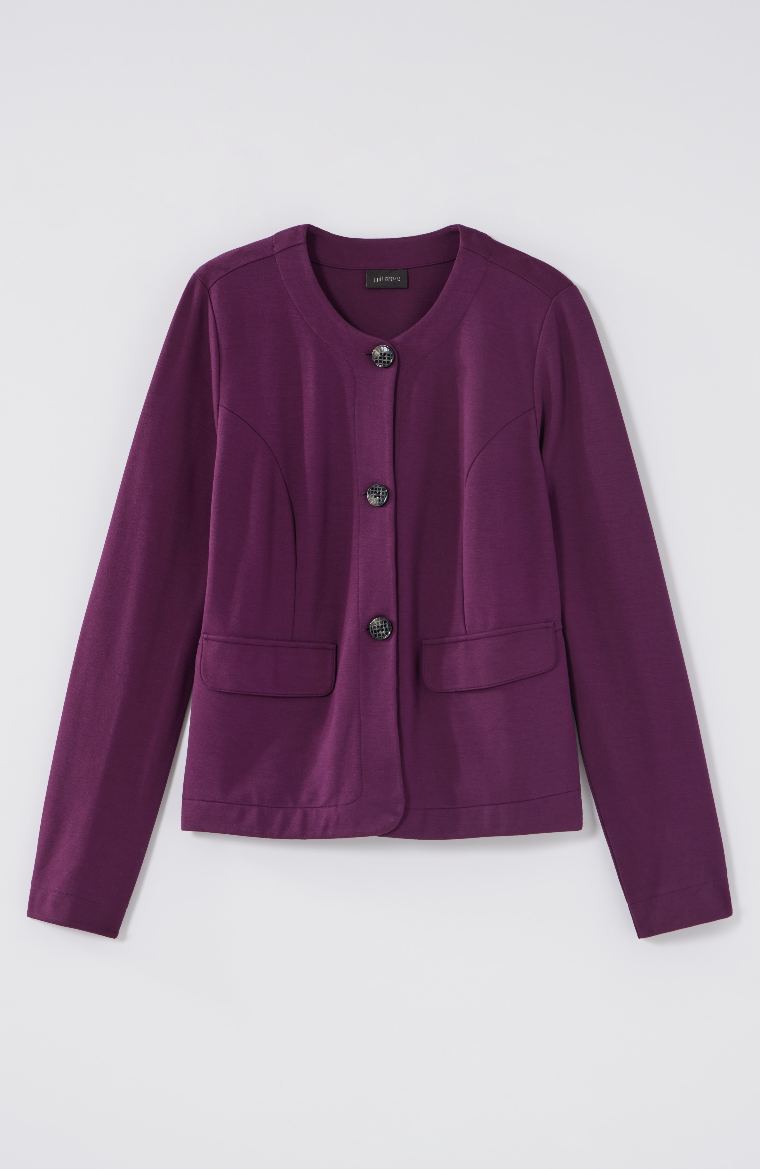 Wearever Double-Face Jersey 3-Button Jacket
