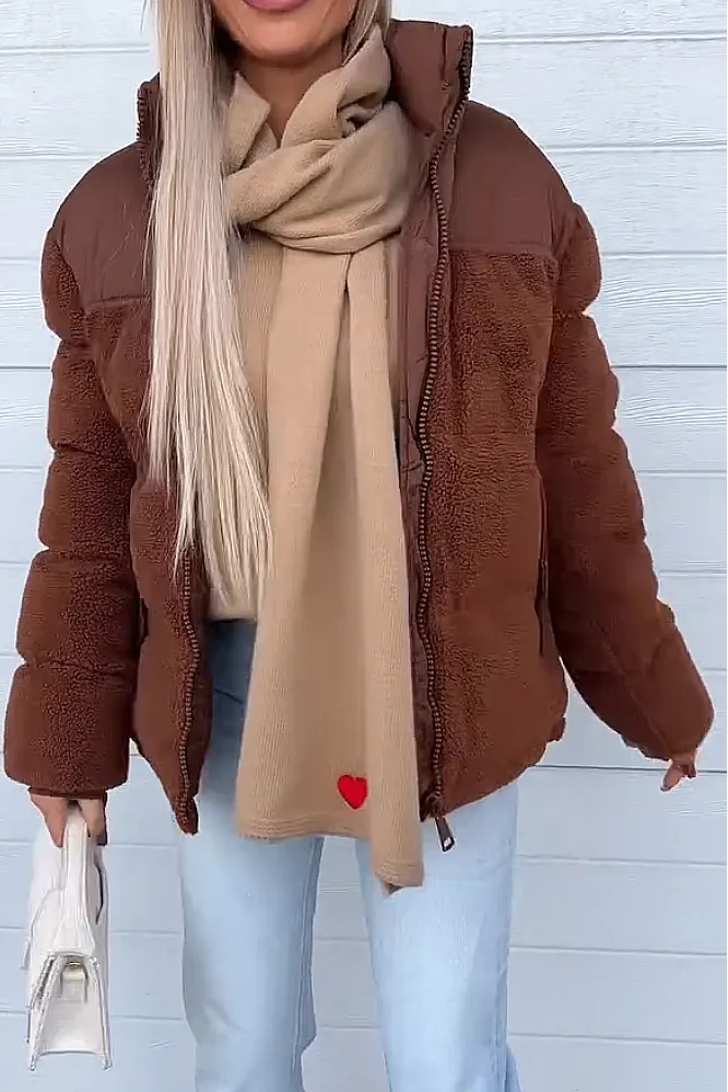 Women's casual down jacket