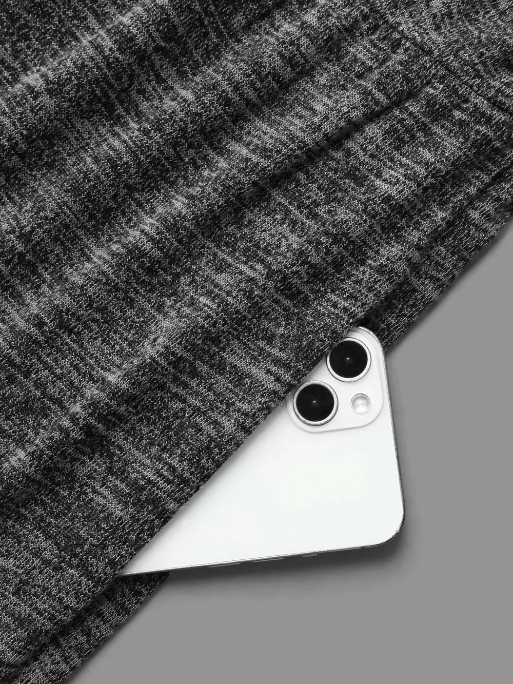 Plain Wrap Drawstring Pocket Jumpsuit