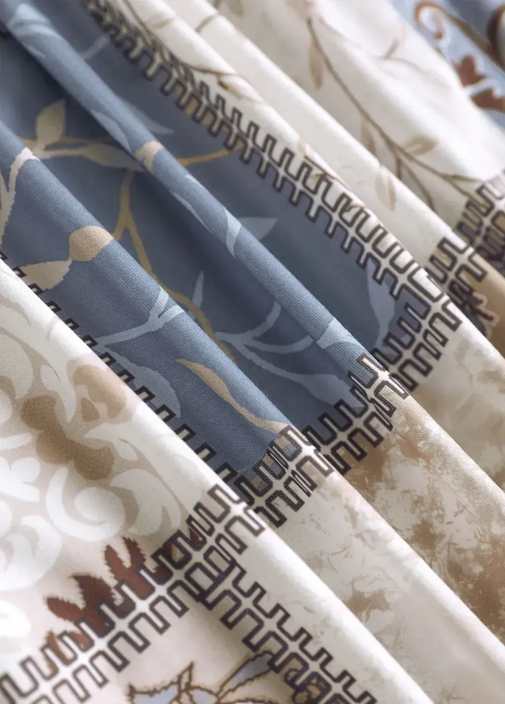 Geometric Print Long Sleeve Light Cardigan