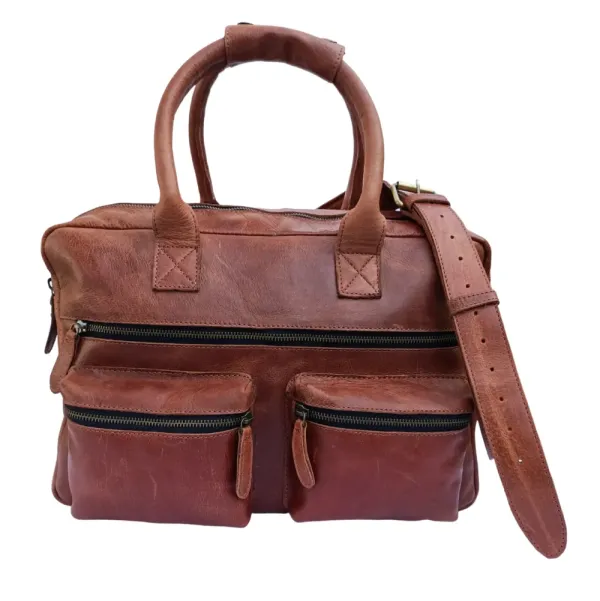 Rustic Brown Briefcase