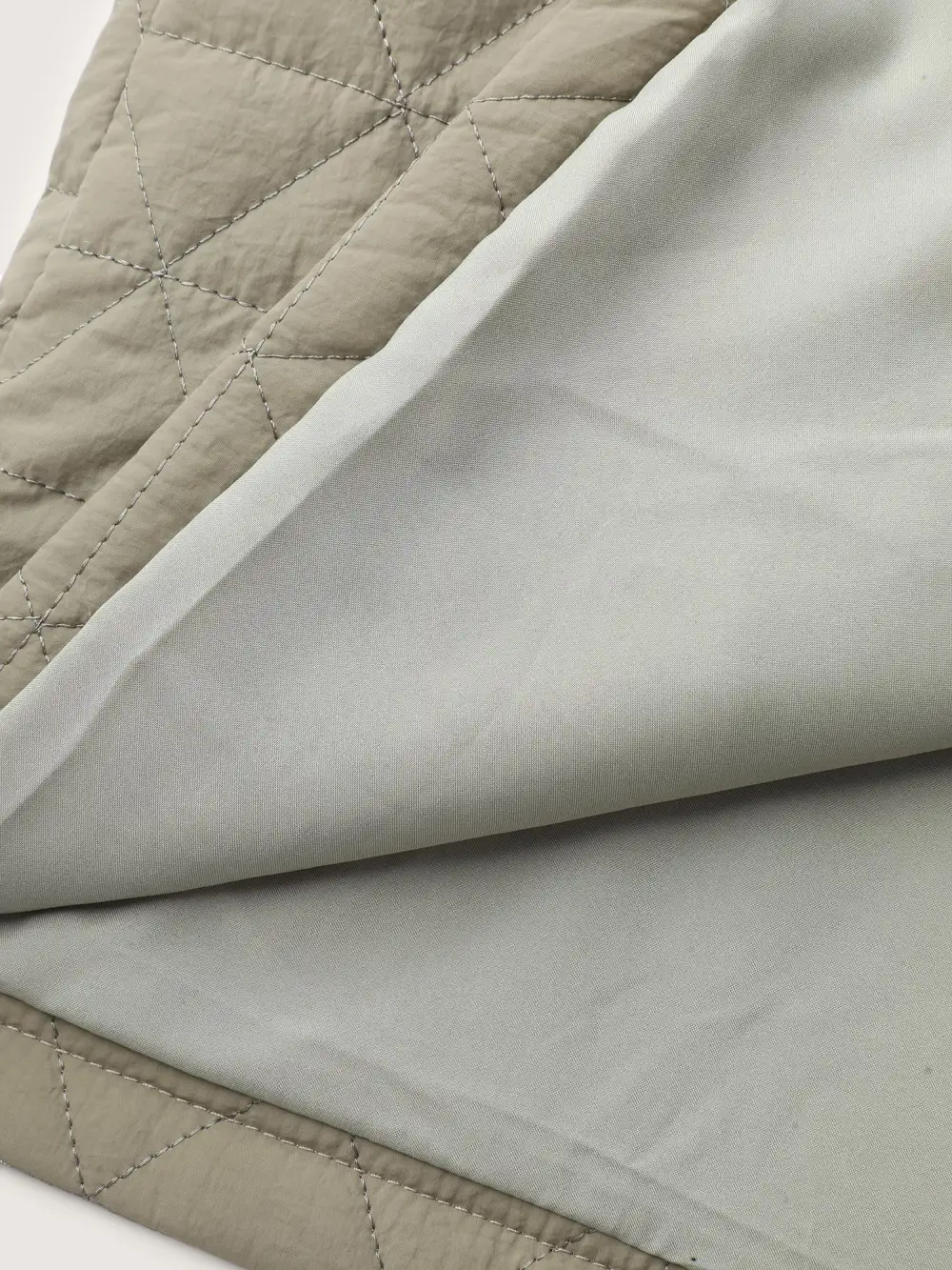 Floral Collage Print Pockets Quilted Jacket