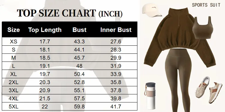 Women's 3-Piece Workout Set (Half-Zip Top, Bra, Yoga Pants)