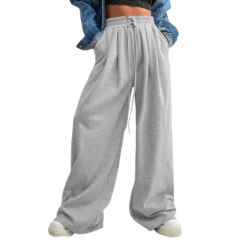 Women’s Wide Leg Drawstring Sweatpants with Pockets
