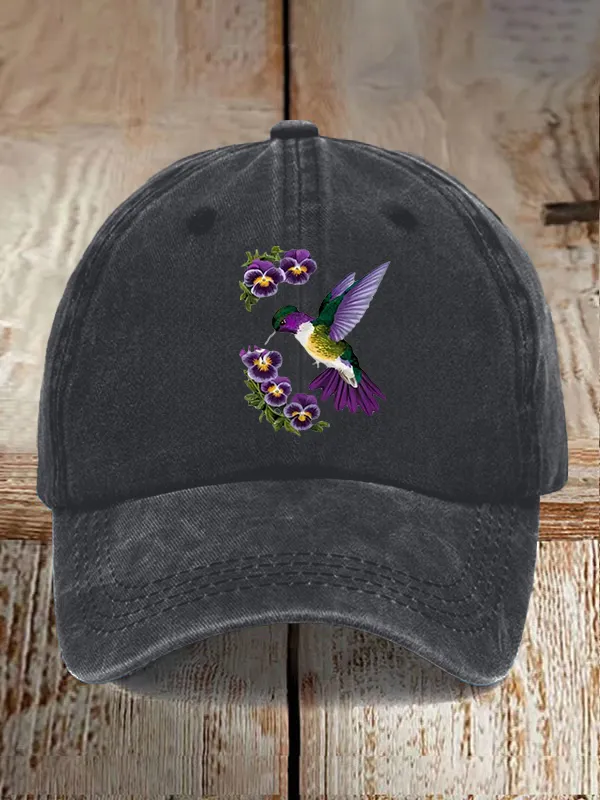 Alzheimer'S Awareness Print Baseball Cap