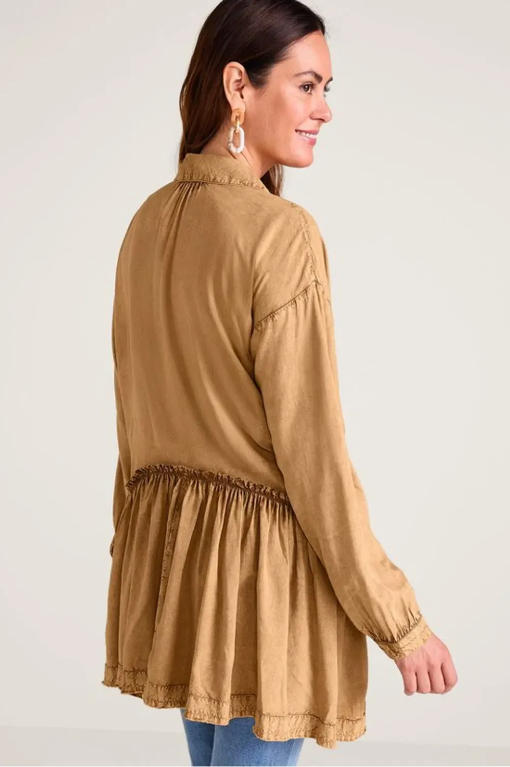 Folklore Long Sleeve Big Shirt