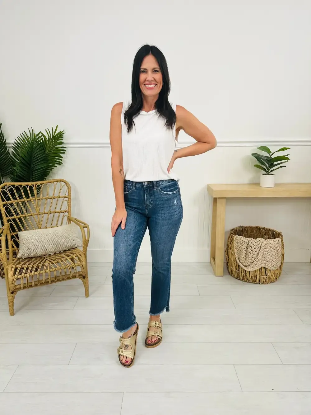 Catching On Tummy Control Jeans