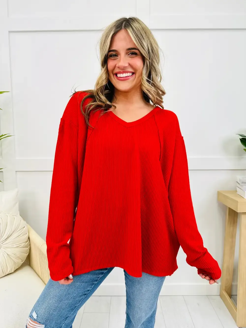 REG/CURVY Cozy and Corded Top - Multiple Colors!