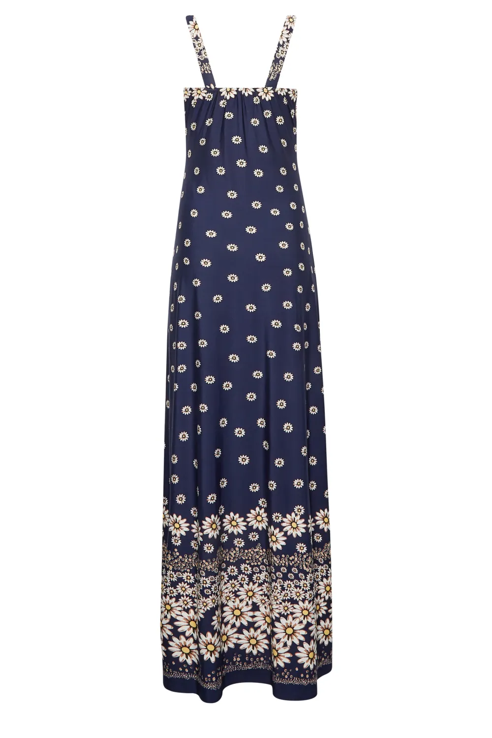 LTS Tall Black Floral Print V-Neck Sleeveless Maxi Dress