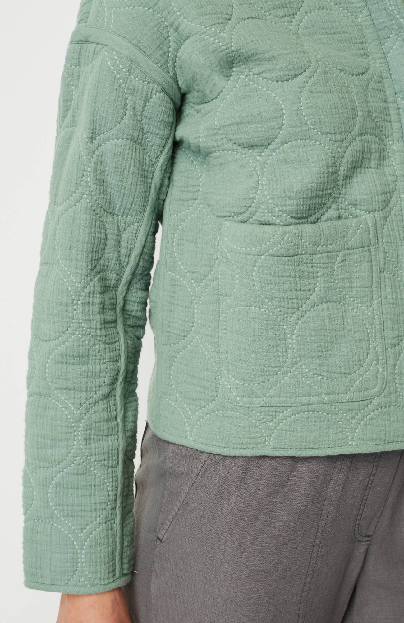 pure jill double-gauze quilted jacket