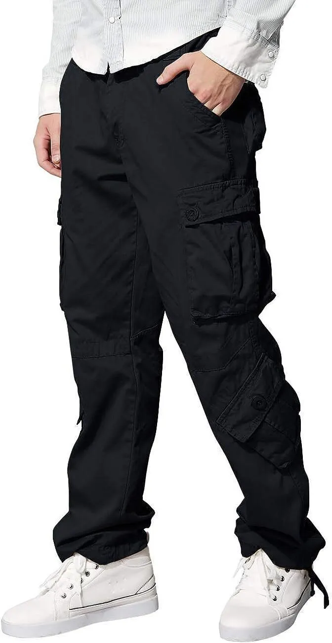8 - Pack Match Men's Wild Cargo Pants
