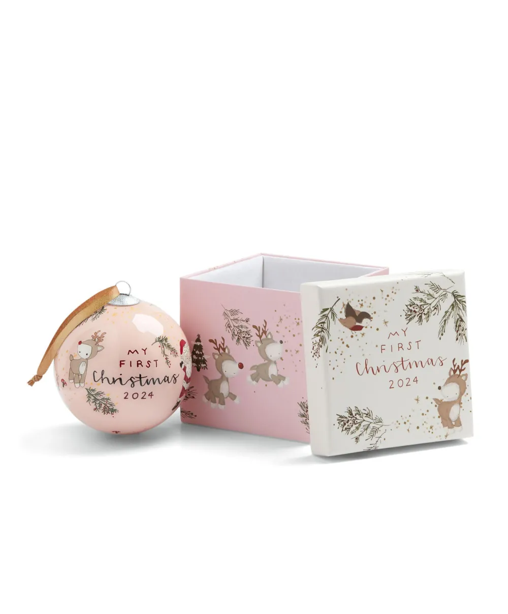 Pink Bauble - 2024