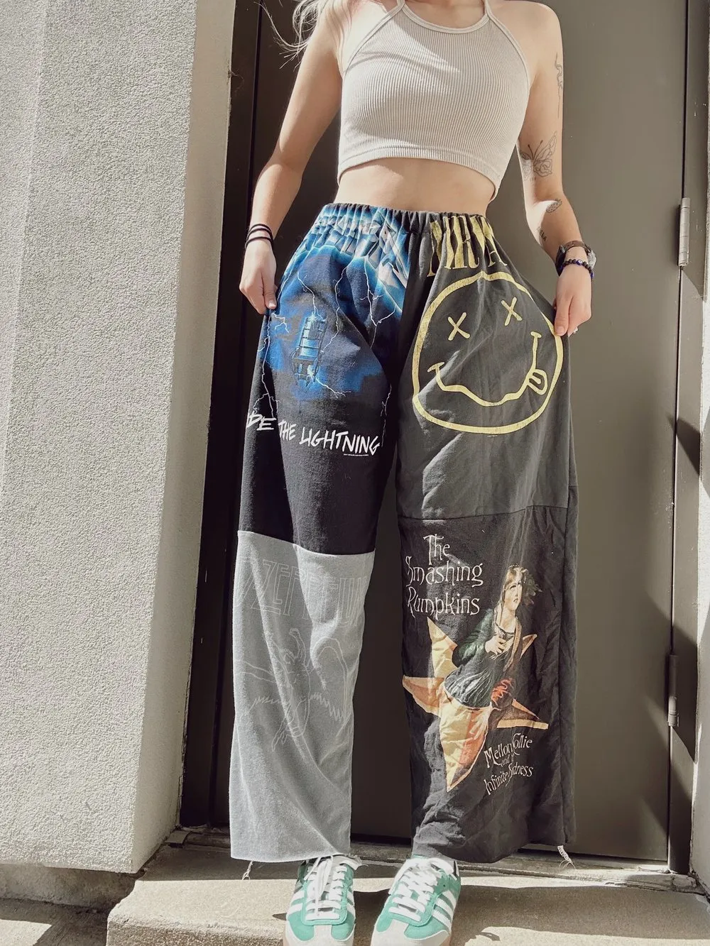 METALLICA BAND TEE PANTS