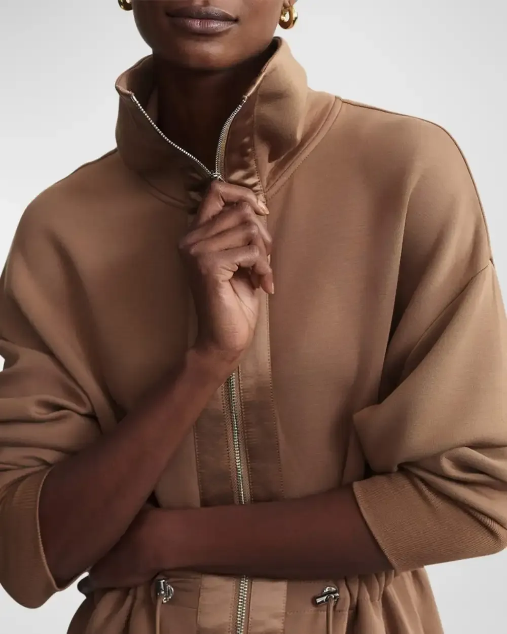 Turtleneck Casual Zipper Track Suit