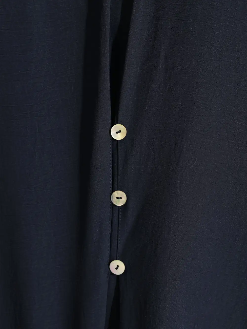 Tab Sleeve Button Back Detail Blouse