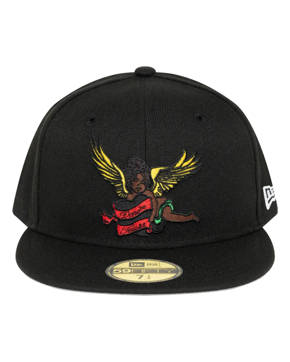 Black Cherub New Era Hat Black