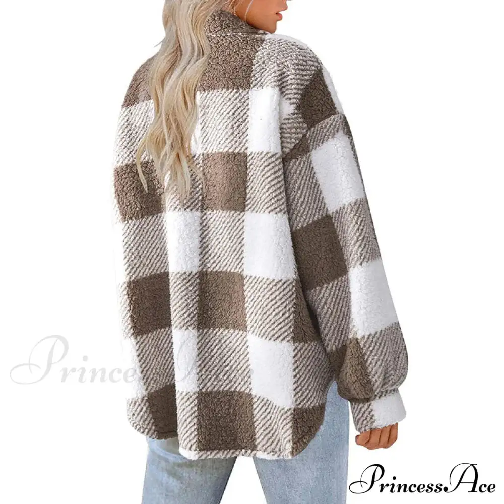 Plaid for Casual Coat Wear