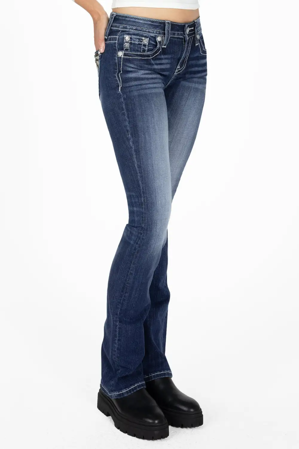 Feather Dreamcatcher Bootcut Jeans