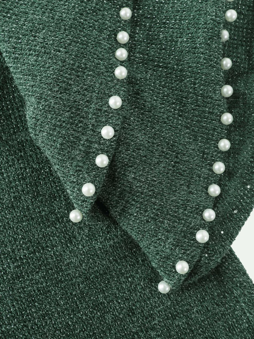 Textured Bead Layered Sleeve T-Shirt