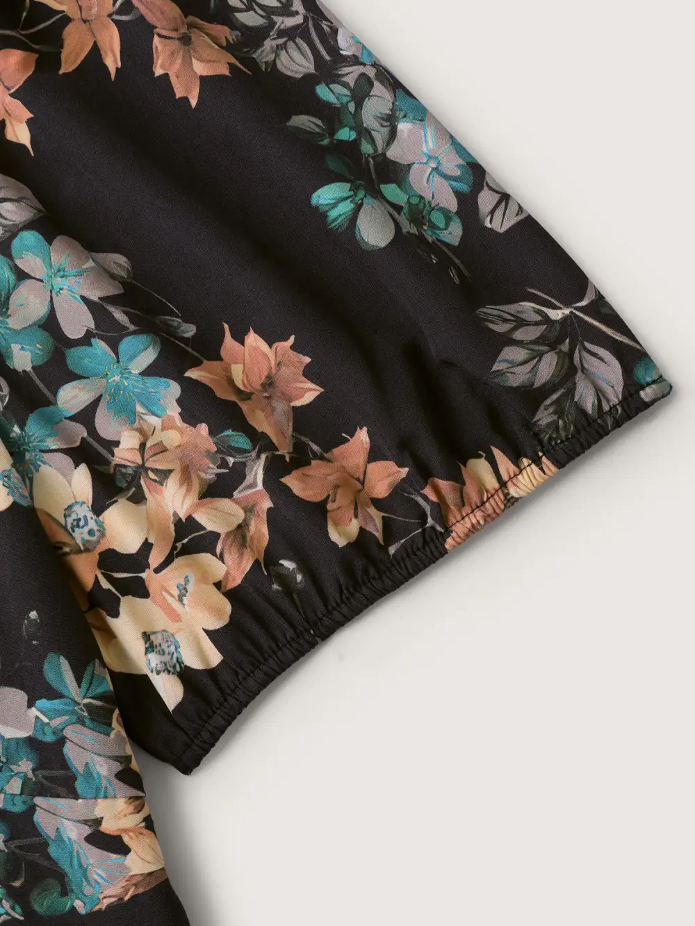 Floral Print Bust Ease Pockets Midi Dress