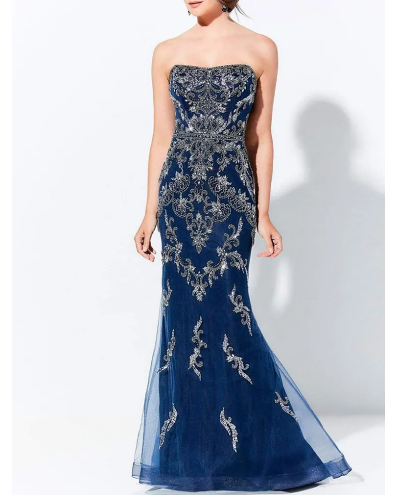 FASHION ELEGANT LACE EMBROIDERED DRESS