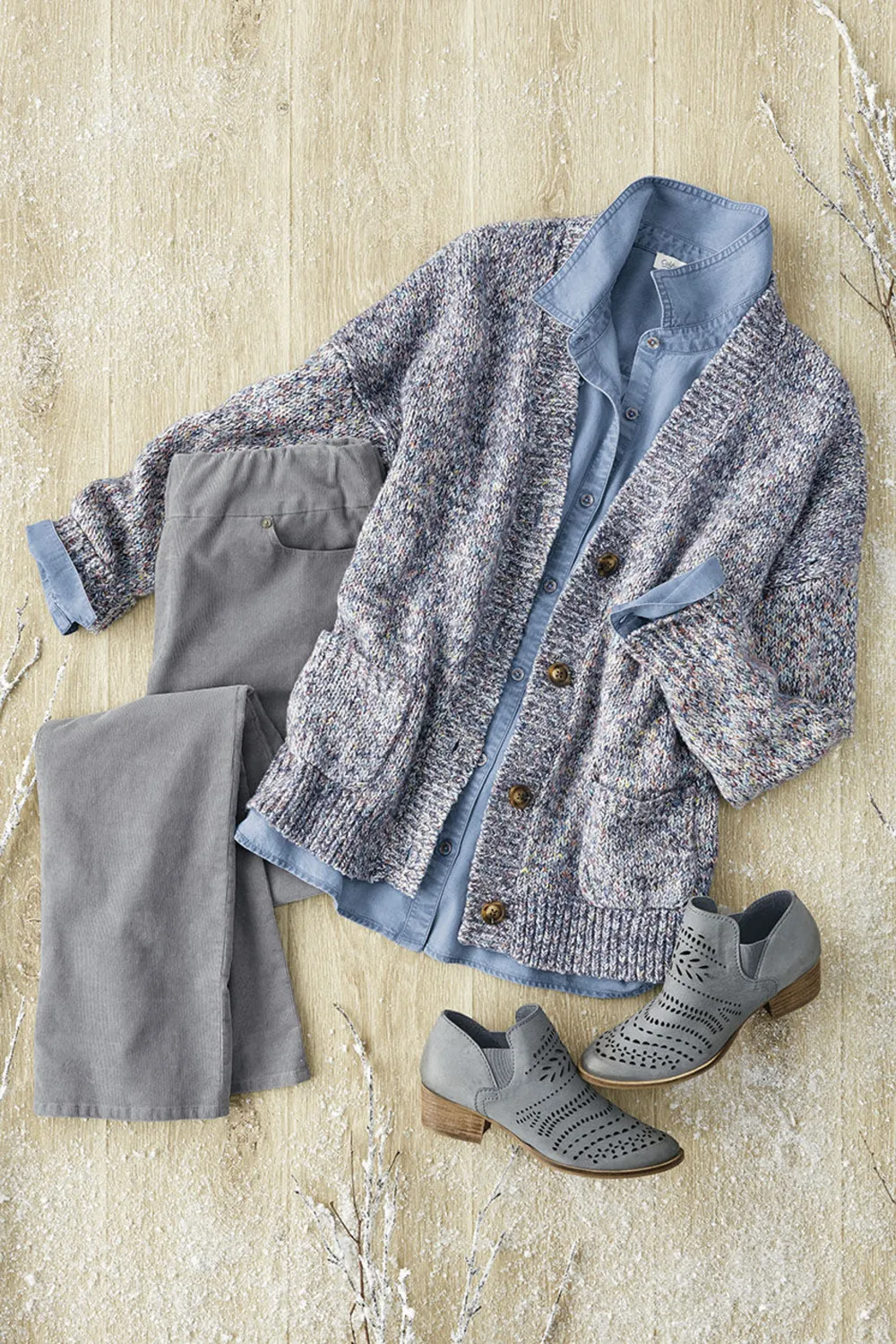 Indigo Harmony Cardigan