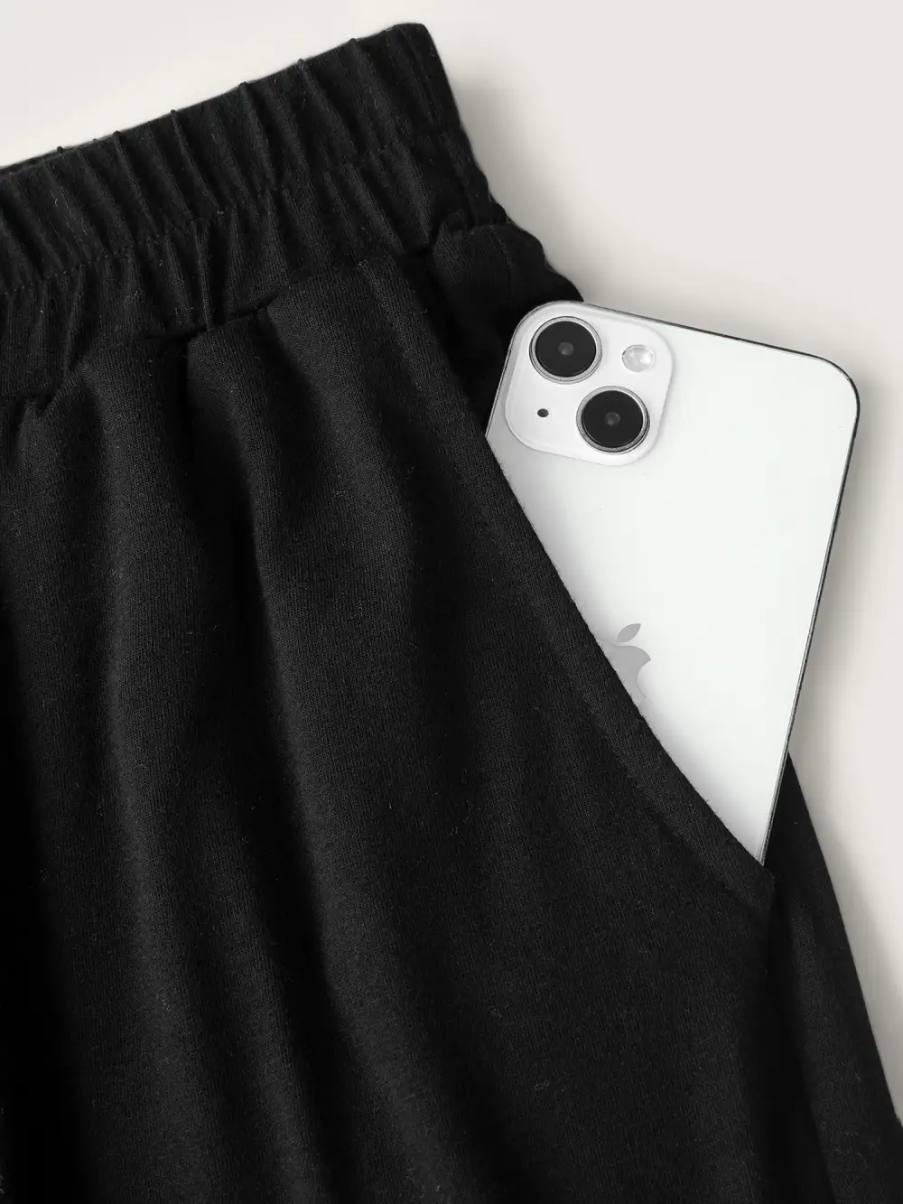 Stretchy Ruffled Hem Tiered Pants