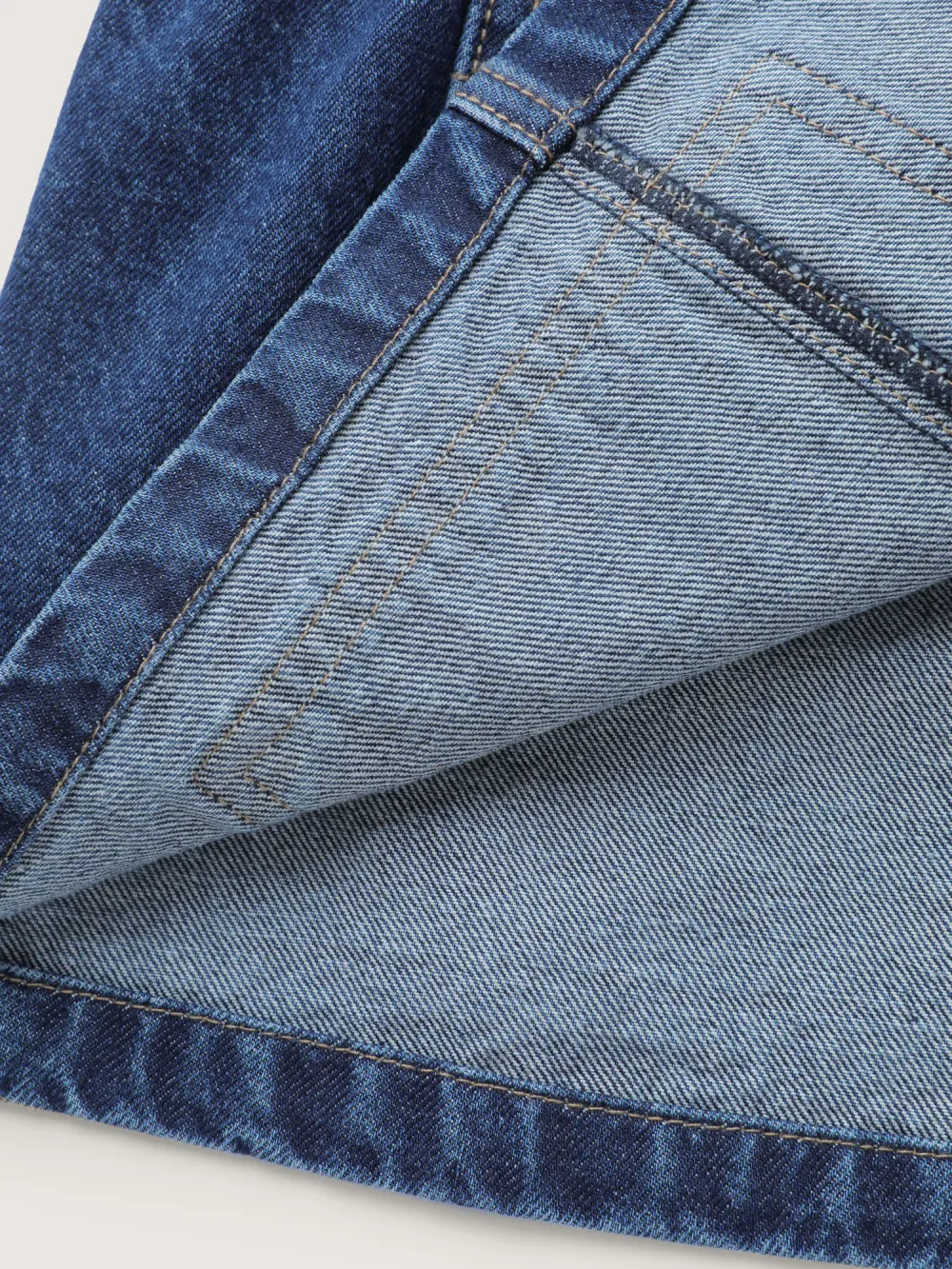 Supersoft Stretchy Waist Button-Down Denim Jacket