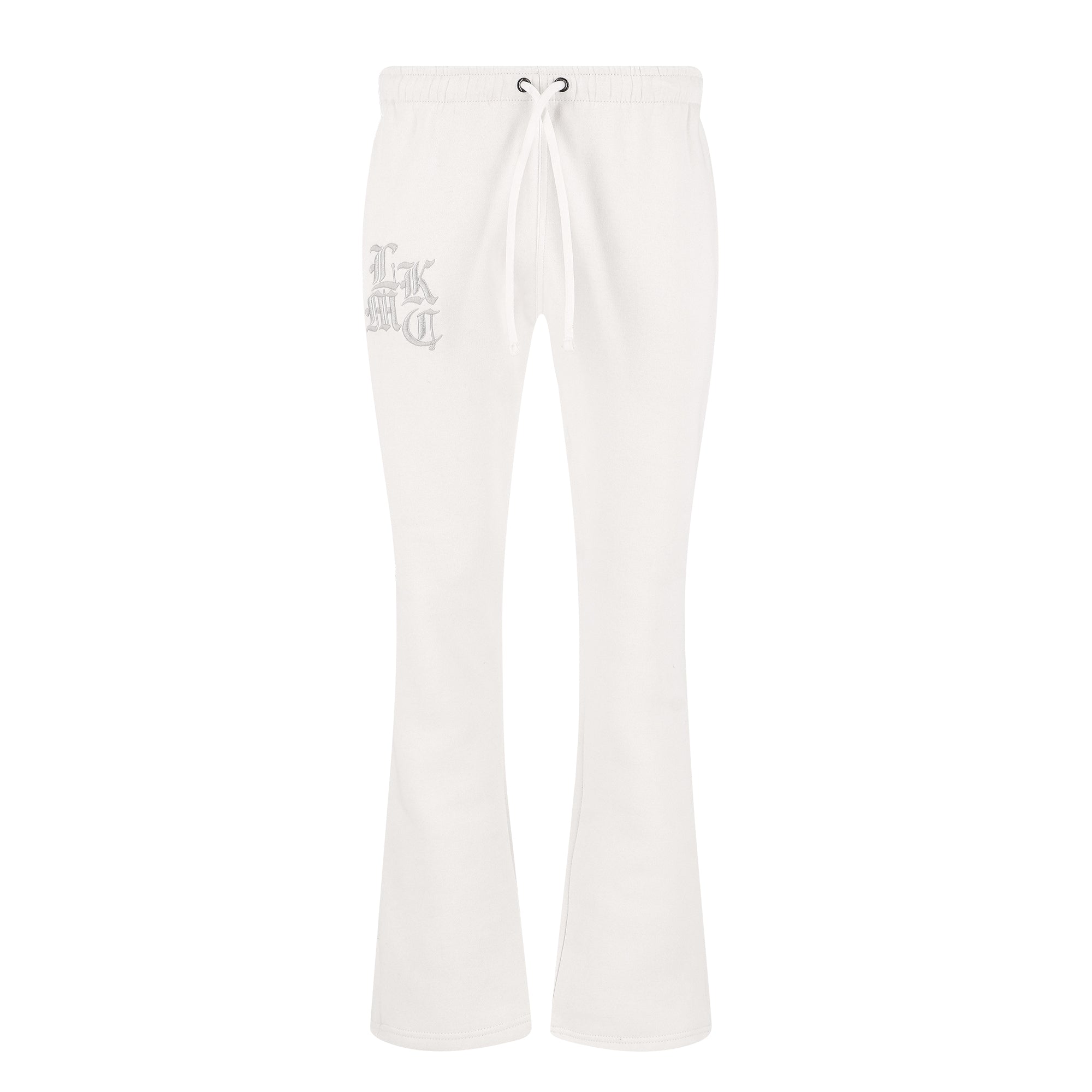 Flared Jogging Pants White (Female version)