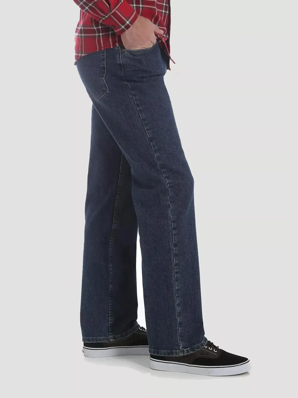 WRANGLER FIVE STAR PREMIUM PERFORMANCE SERIES REGULAR FIT JEAN IN LIGHT WASH