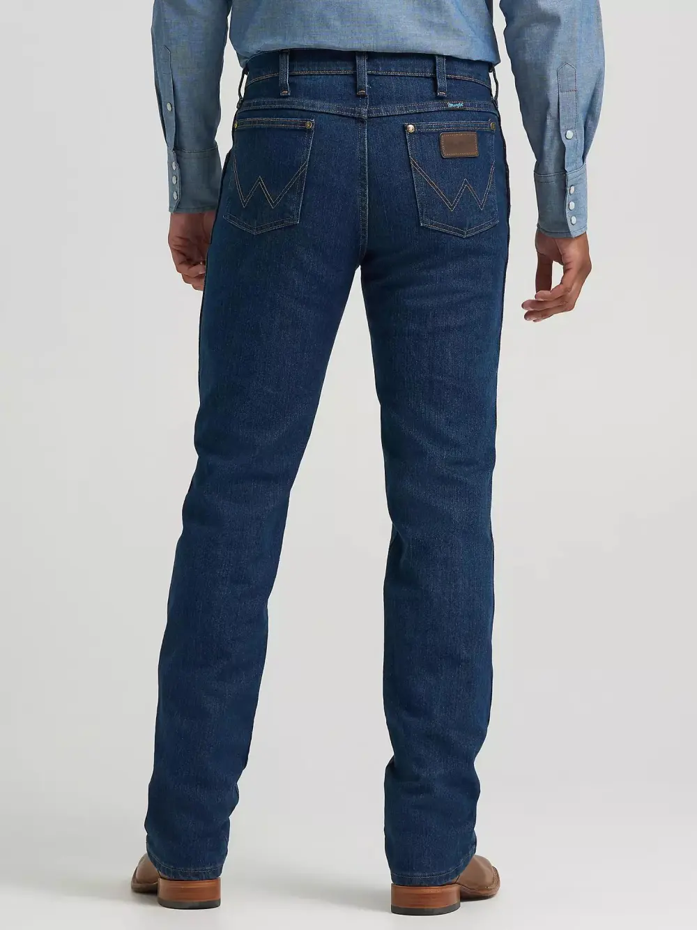 PREMIUM PERFORMANCE COWBOY CUT ADVANCED COMFORT WICKING SLIM FIT JEAN IN MIDNIGHT RINSE